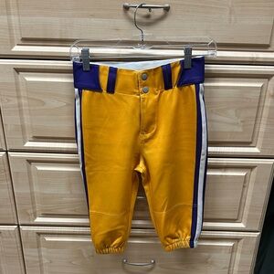 Kids Yellow and Purple Bottoms